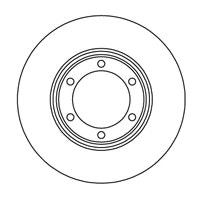 NF PARTS Bremžu diski 203051NF